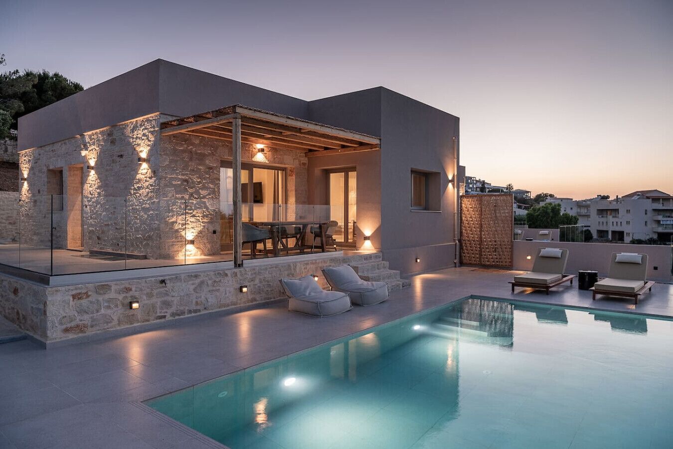 Alberca al aire libre 