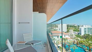 Junior Suite, Pool View | Balcony view