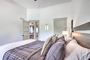 2 chambres, fer et planche à repasser, accès Internet, draps fournis