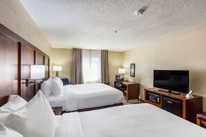 Standard Room, 2 Queen Beds, Non Smoking | Premium bedding, desk, iron/ironing board, free WiFi - Comfort Inn Charleston South (Charleston)