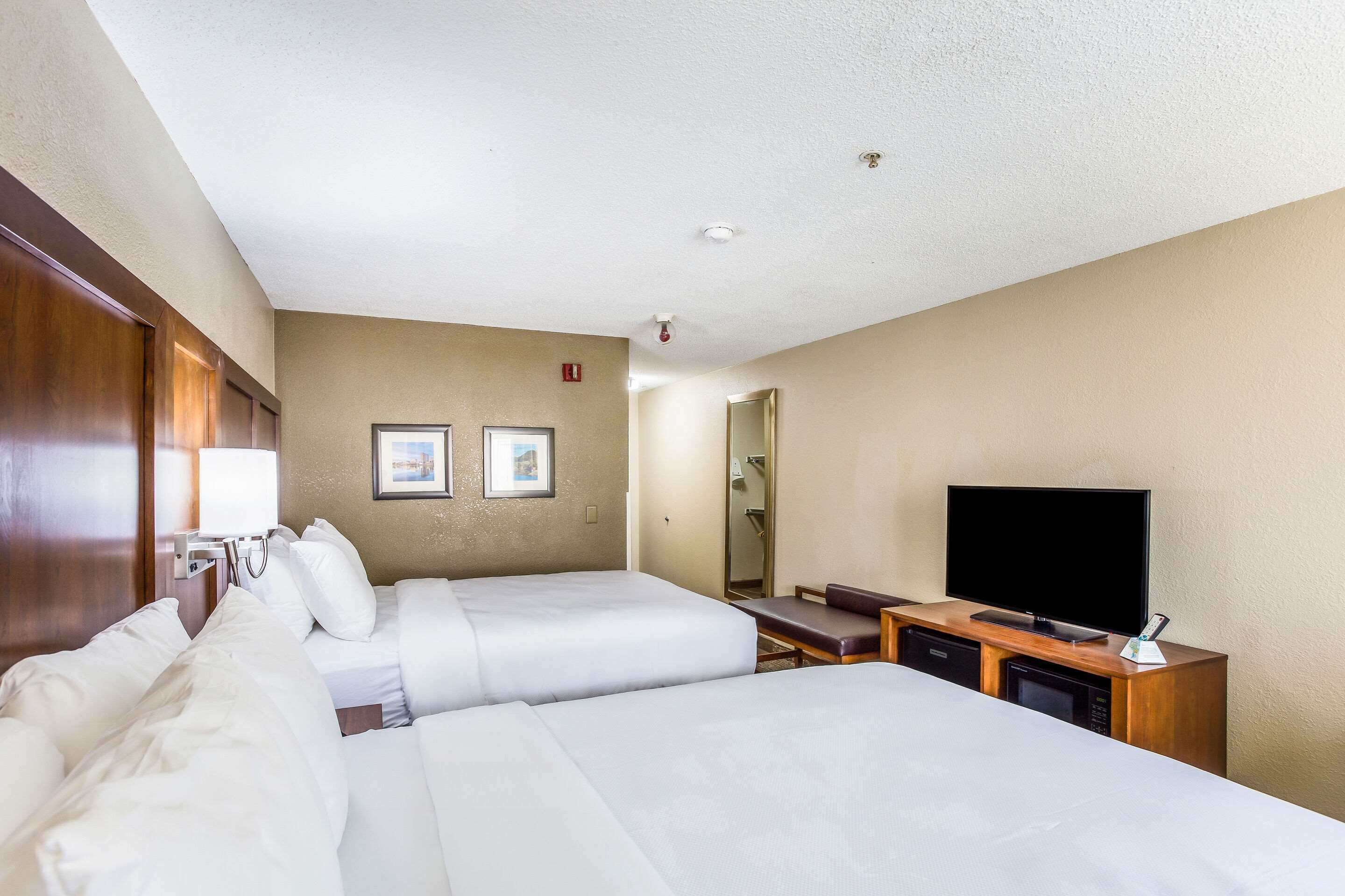 premium bedding, desk, iron/ironing board, free wifi