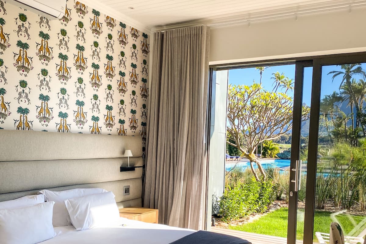 Free minibar items, in-room safe, individually decorated