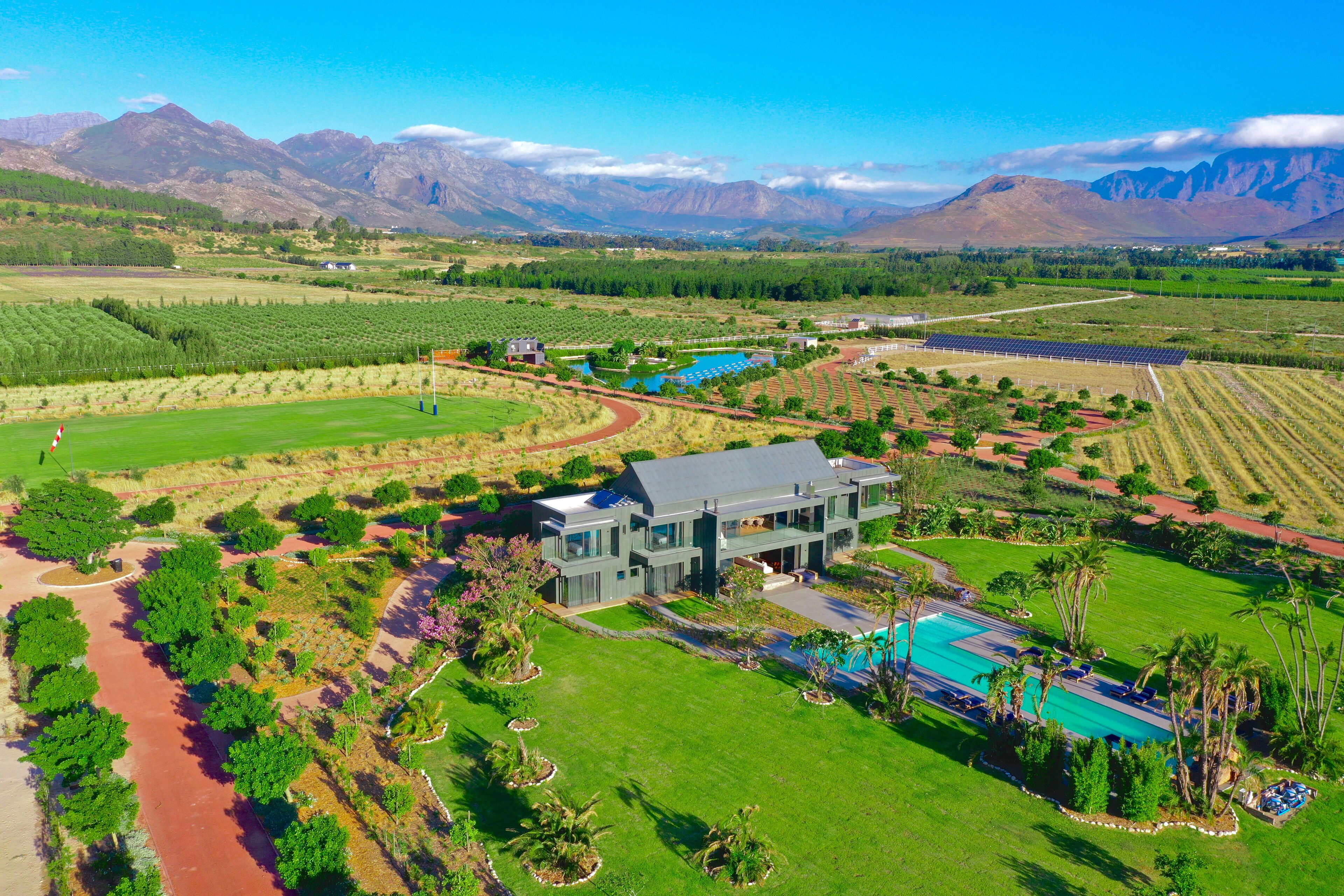 Voorkant van accommodatie