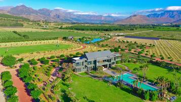 Voorkant van accommodatie