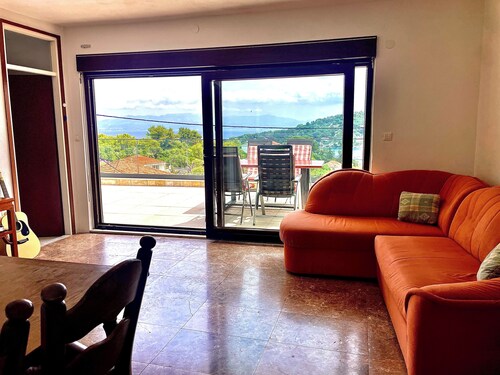  Premium 2BR Sea-View Apartment with Huge 48m² Private Terrace – Rogač