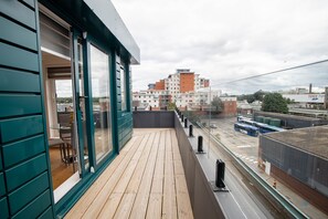 Panoramic Apartment, 2 Bedrooms, Balcony, City View | Balcony