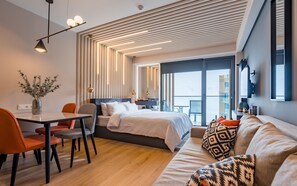 1 slaapkamer, een strijkplank/strijkijzer, gratis wifi, beddengoed