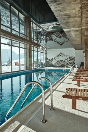 Indoor pool, a heated pool - New Gudauri Atrium 440 (Gudauri)