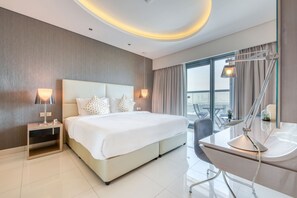 1 chambre, literie de qualité, coffre-fort, fer et planche à repasser