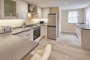 Fridge, microwave, oven, stovetop - Host & Stay | The Cottage @ Bagdale Hall (Whitby)