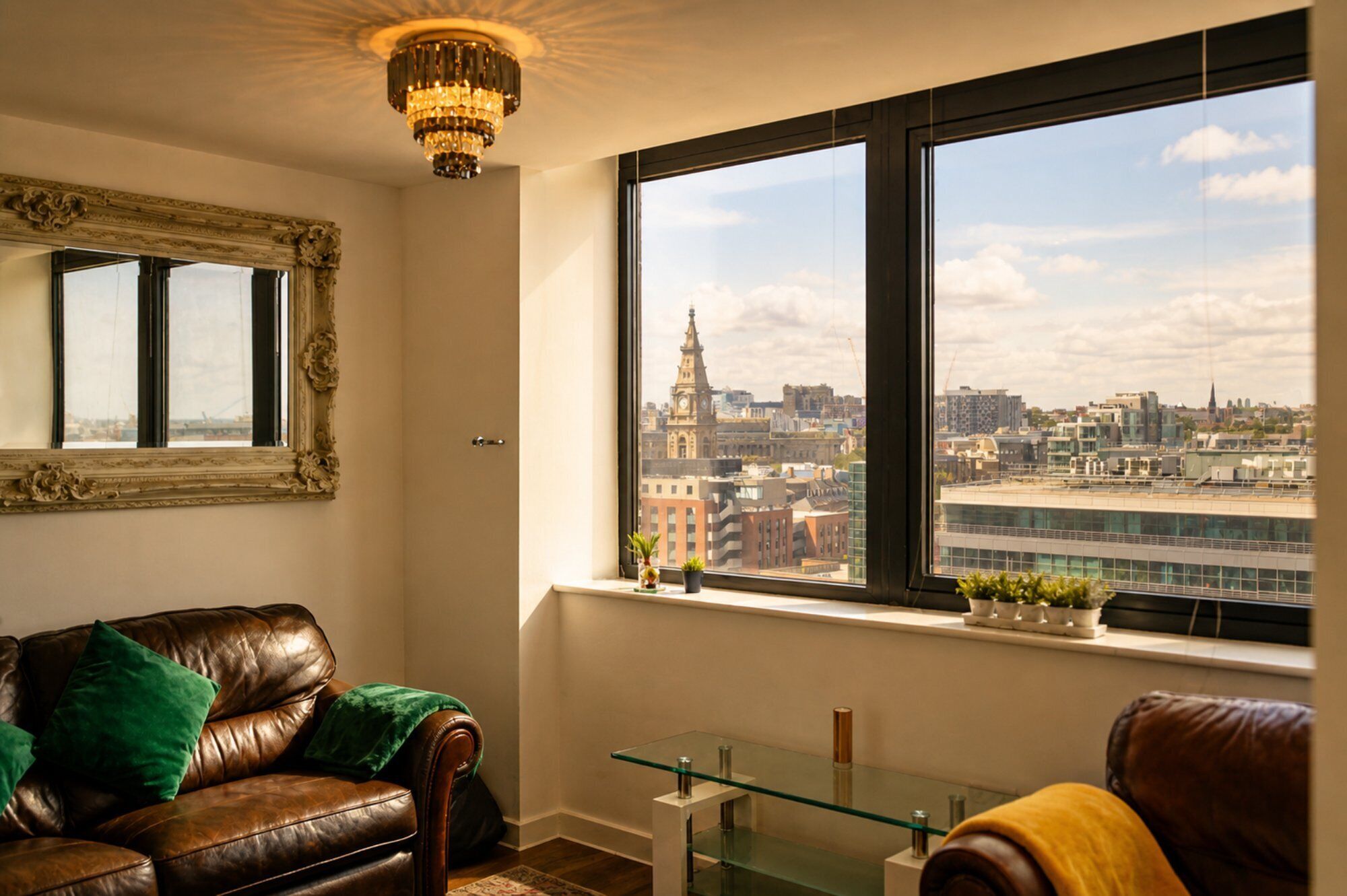 Executive Apartment | Living area | Flat-screen TV