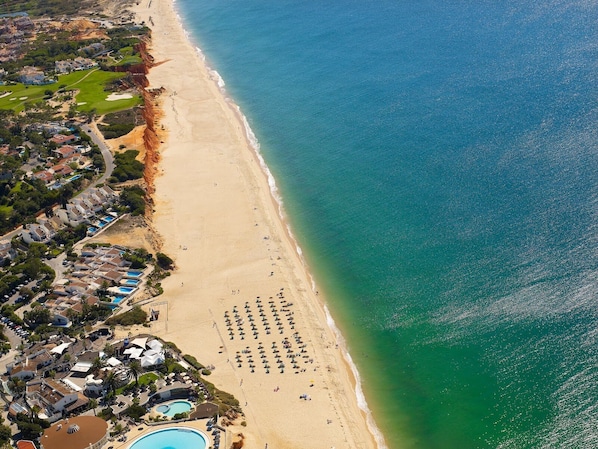 Beach nearby, beach towels