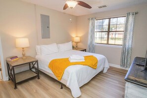 4 bedrooms, iron/ironing board, travel crib, WiFi