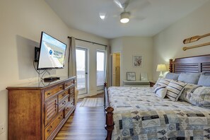 2 chambres, fer et planche à repasser, Wi-Fi, draps fournis
