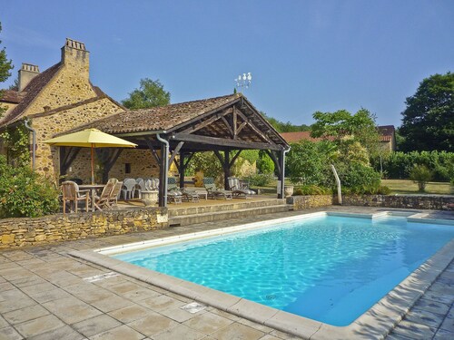 Beautiful Perigordian House, with private pool and garden in a tranquil setting.