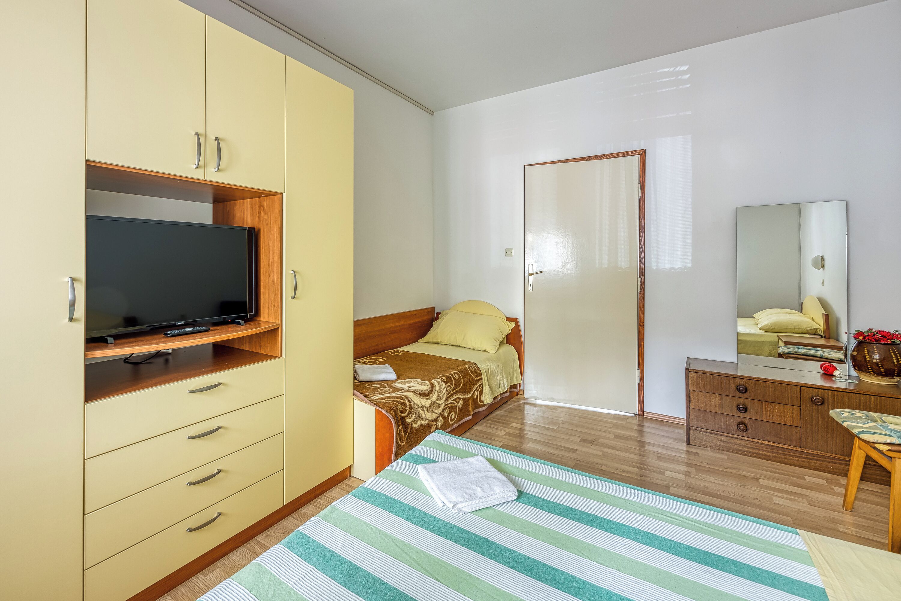 Apartamento família, vários quartos (Apartment Basic 2) | Wi-Fi de cortesia, roupa de cama