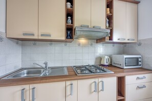Family Apartment, Multiple Bedrooms (Apartment Basic 1) | Private kitchen