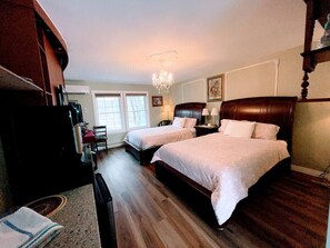 1 室のベッドルーム、WiFi (無料)、ベッドシーツ