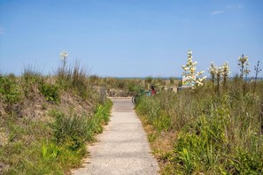 Property grounds - #16 Dog-Friendly 2BR Ocean-Block Cottage with Washer/Dryer in Rehoboth Beach (Rehoboth Beach)