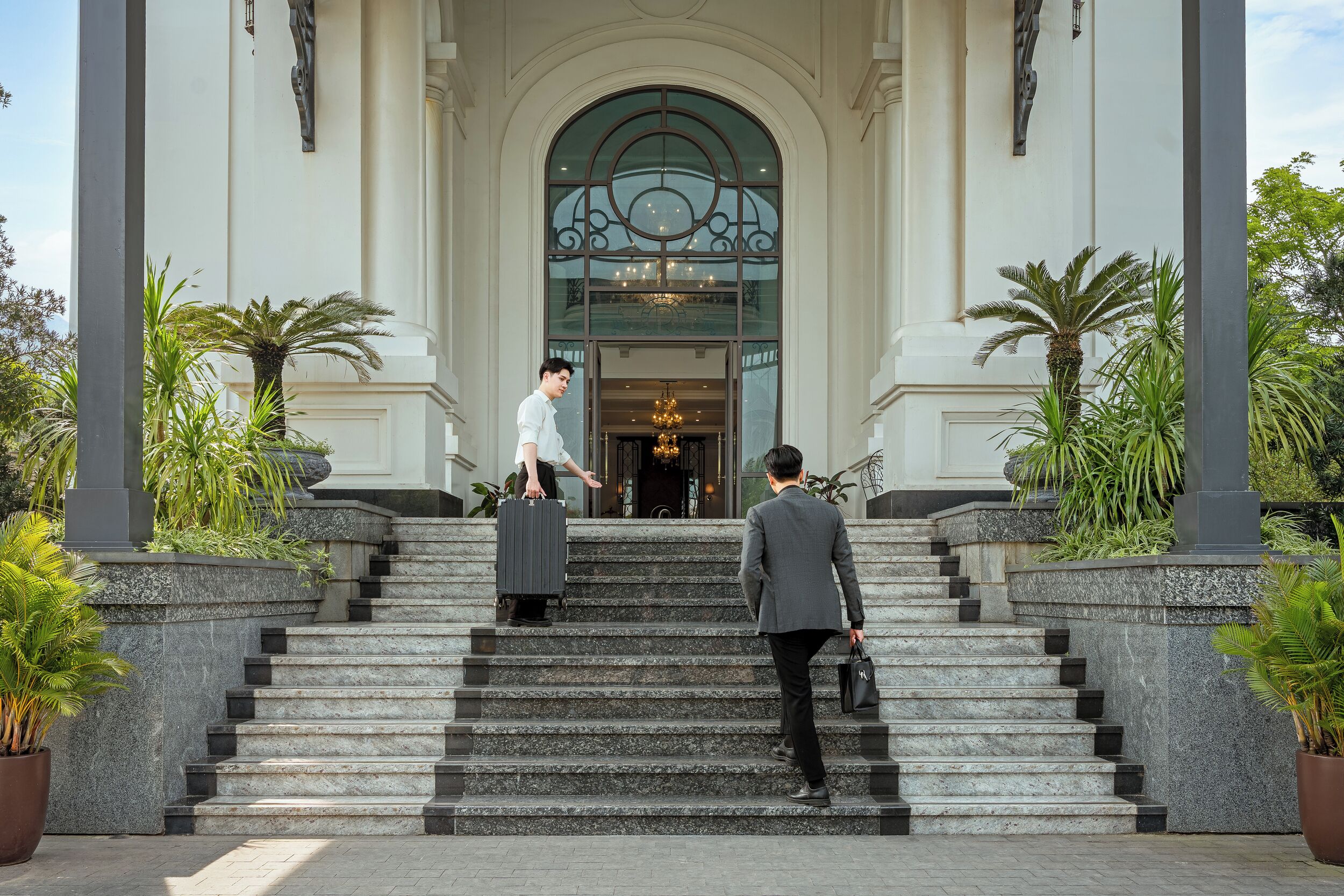 Mặt tiền nơi lưu trú