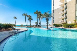 A heated pool - Long Beach Tower 2 #703- Beautiful Views! (Panama City Beach)