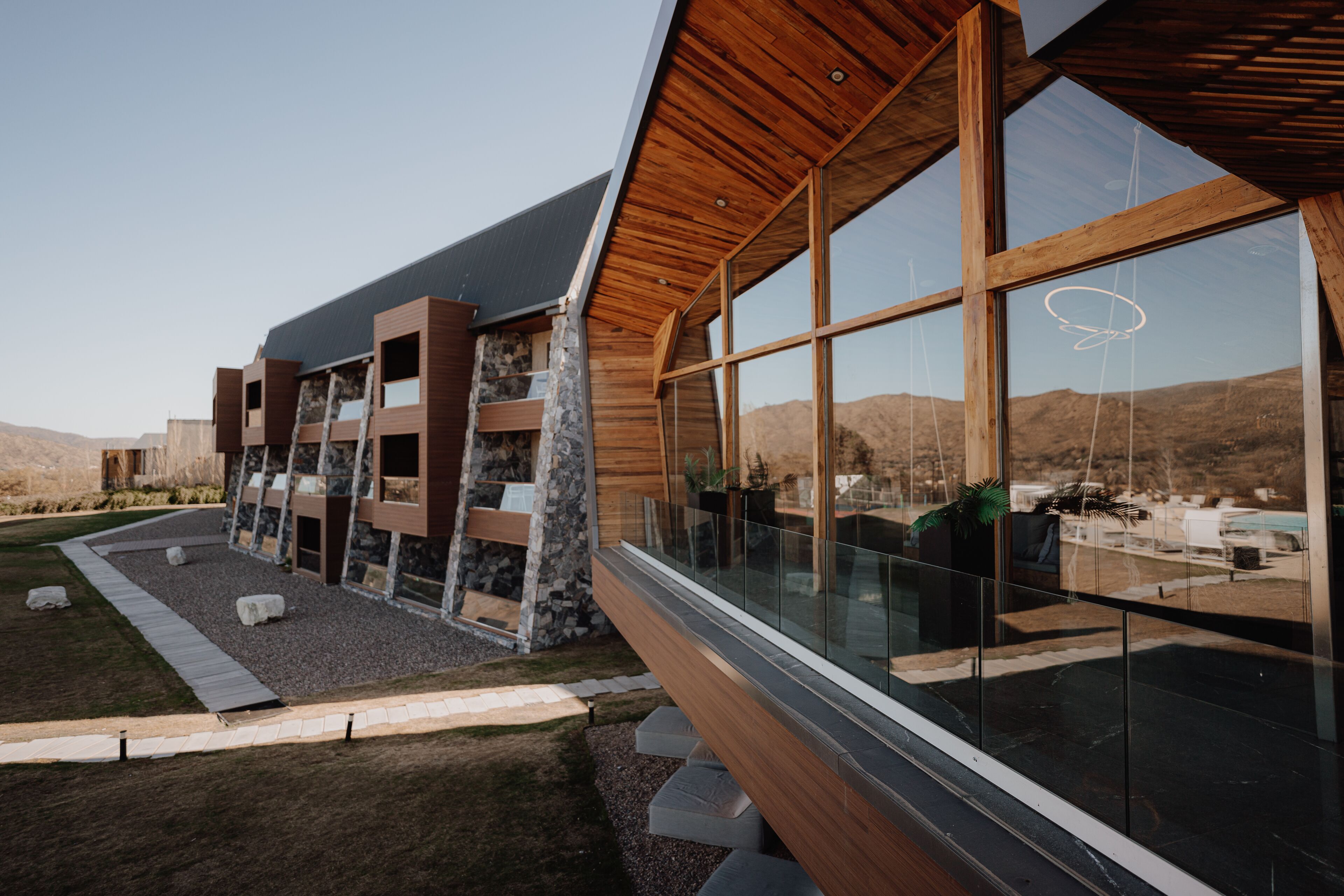 Fachada de la propiedad