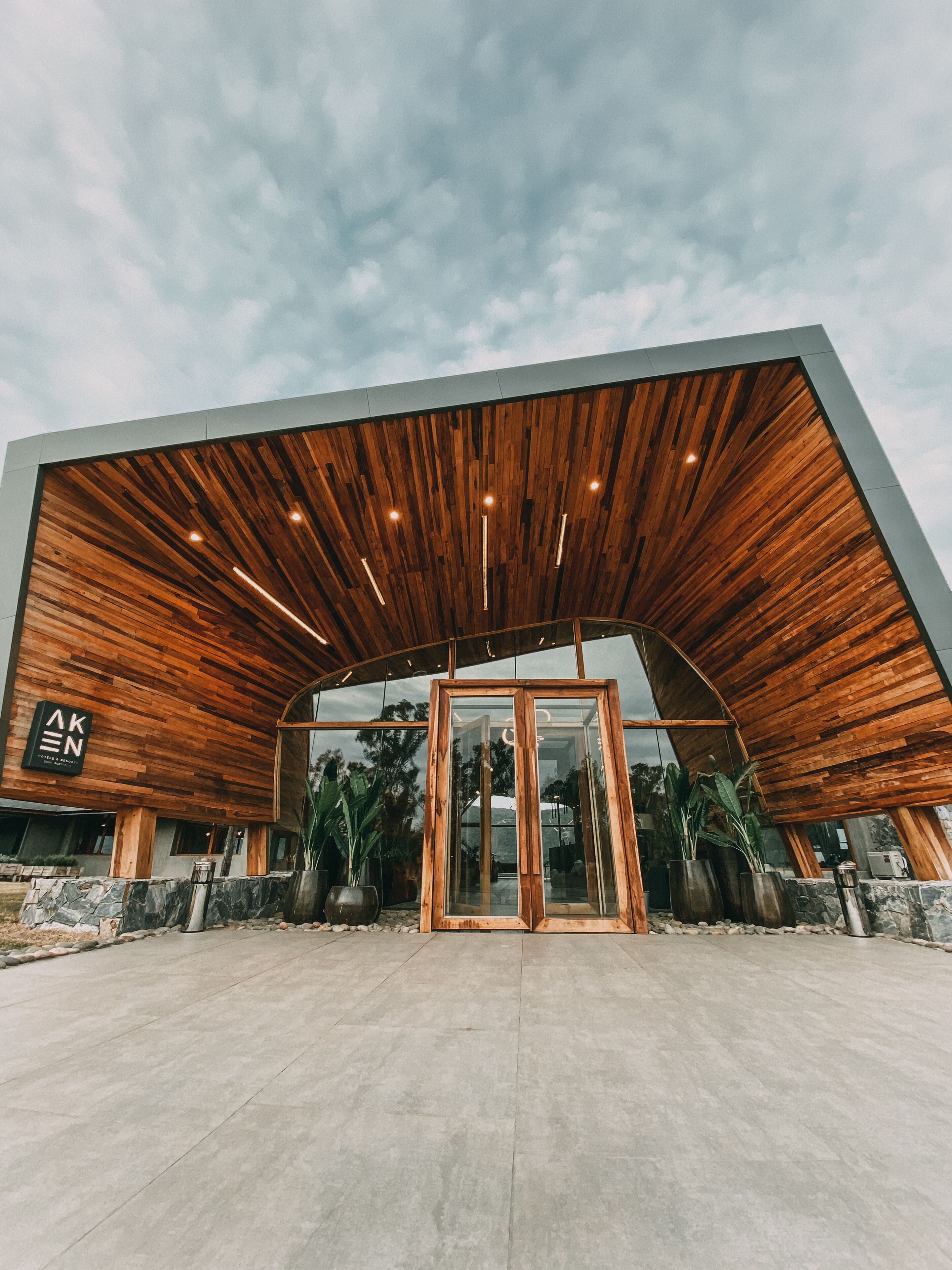 Façade de l’hébergement