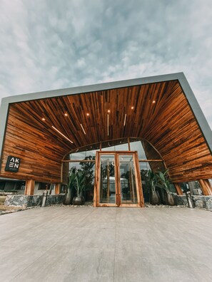 Façade de l’hébergement