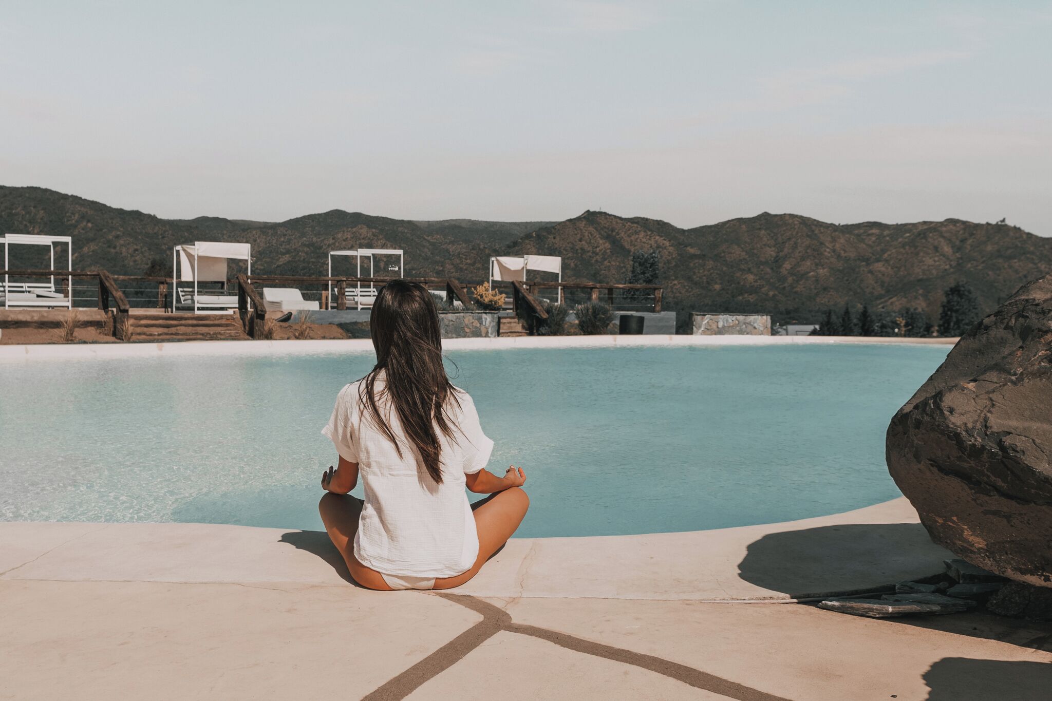 Indoor pool, seasonal outdoor pool, sun loungers