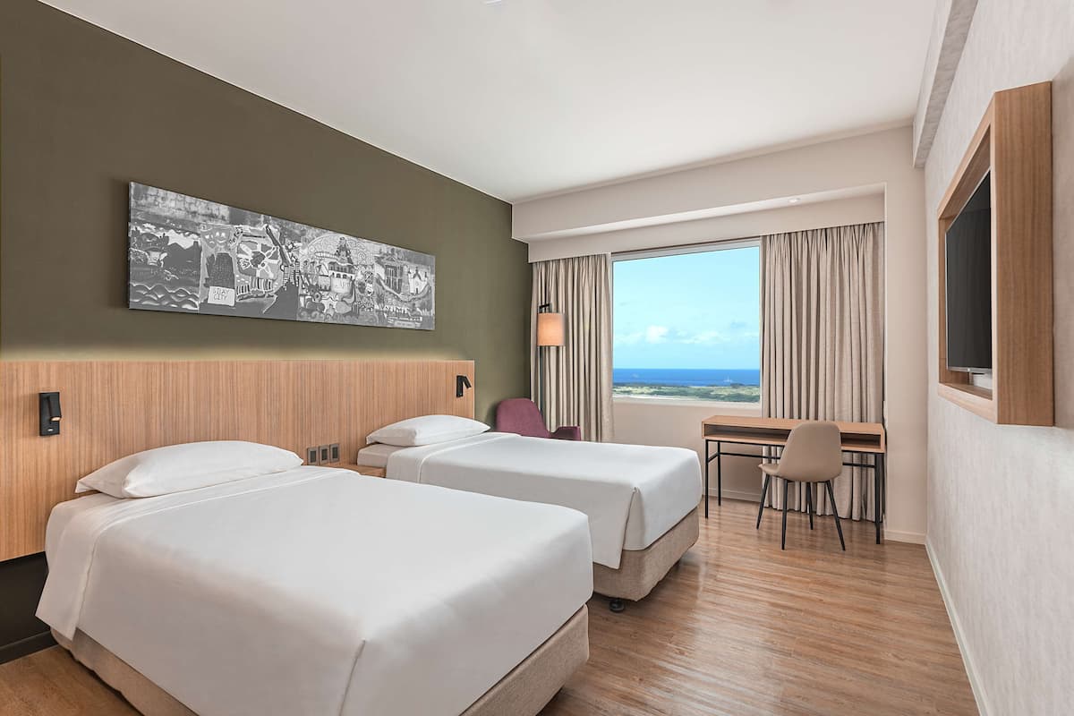 in-room safe, desk, laptop workspace, iron/ironing board