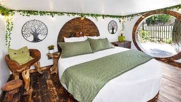 1 室のベッドルーム、WiFi、ベッドシーツ