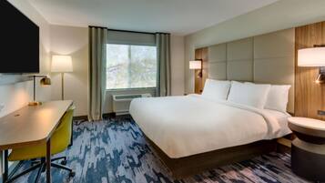 Escrivaninha, espaço de trabalho para notebook