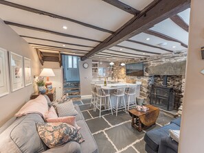 Cottage | Living room | TV - Old Toffee Shop (Ambleside)