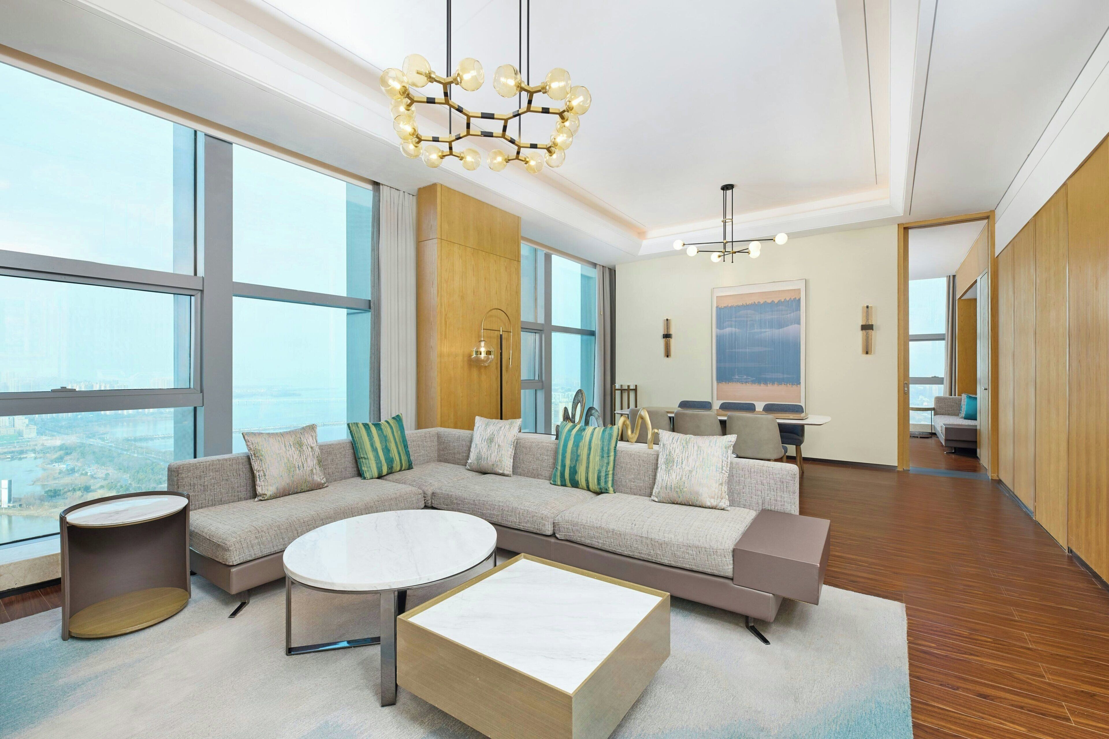 55-inch LCD TV with satellite channels, TV