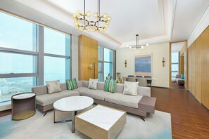 Televisión LCD de 55 pulgadas con canales por satélite, una televisión