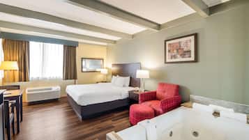 In-room safe, desk, laptop workspace, iron/ironing board