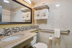 In-room safe, desk, laptop workspace, iron/ironing board - Suburban Studios Buffalo Airport (Buffalo)