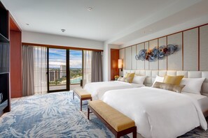 Camellia Suite with Club Lounge Access | Free minibar items, in-room safe, desk, blackout curtains - The Tsubaki Tower (Tamuning)