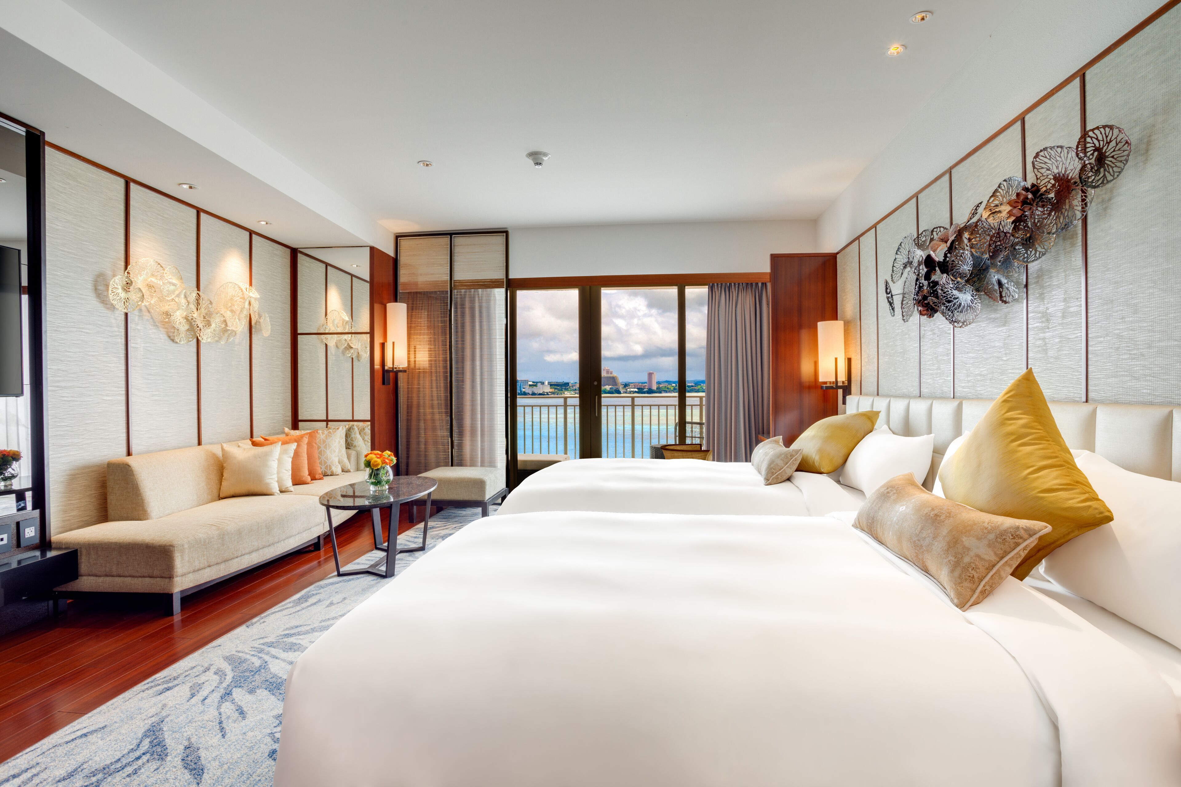 1 bedroom, free minibar items, in-room safe, desk