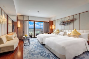 1 dormitorio, minibar (con algunos artículos gratuitos), caja fuerte