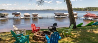 Cabin on Farm Island Lake in Aitkin