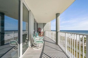 Terrace/patio - Long Beach #305- Free Beach Chairs! (Panama City Beach)