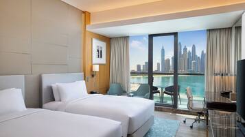 Premium Room, 2 Double Beds, Sea View