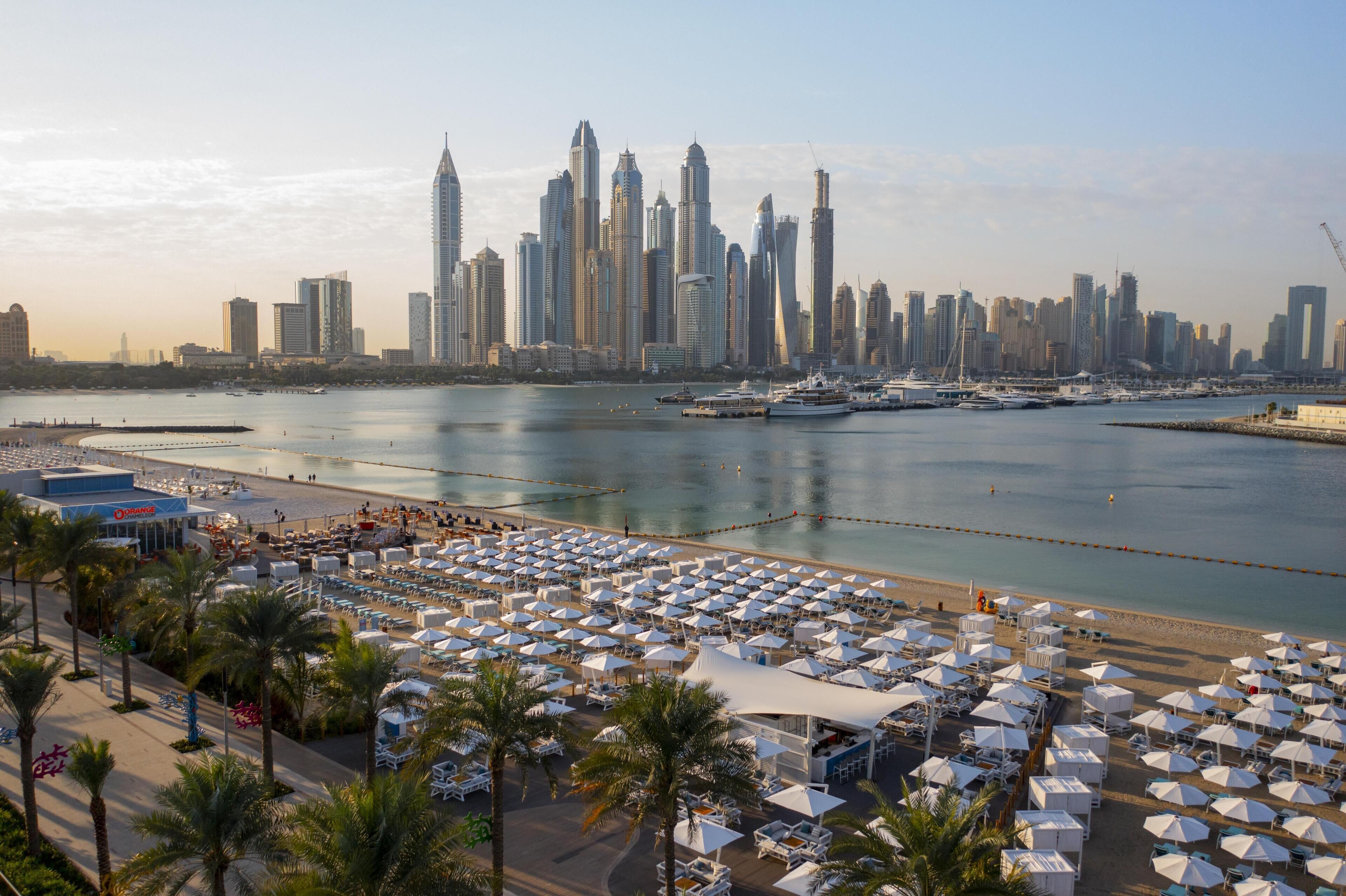 Private beach, white sand, beach cabanas, sun-loungers