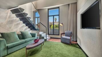 55-inch Smart TV with cable channels, TV