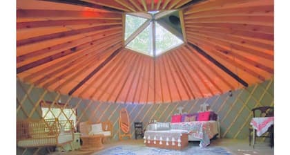 Achsah Mongolian Round Tent & Breakfast in Finger Lakes Wine Country region