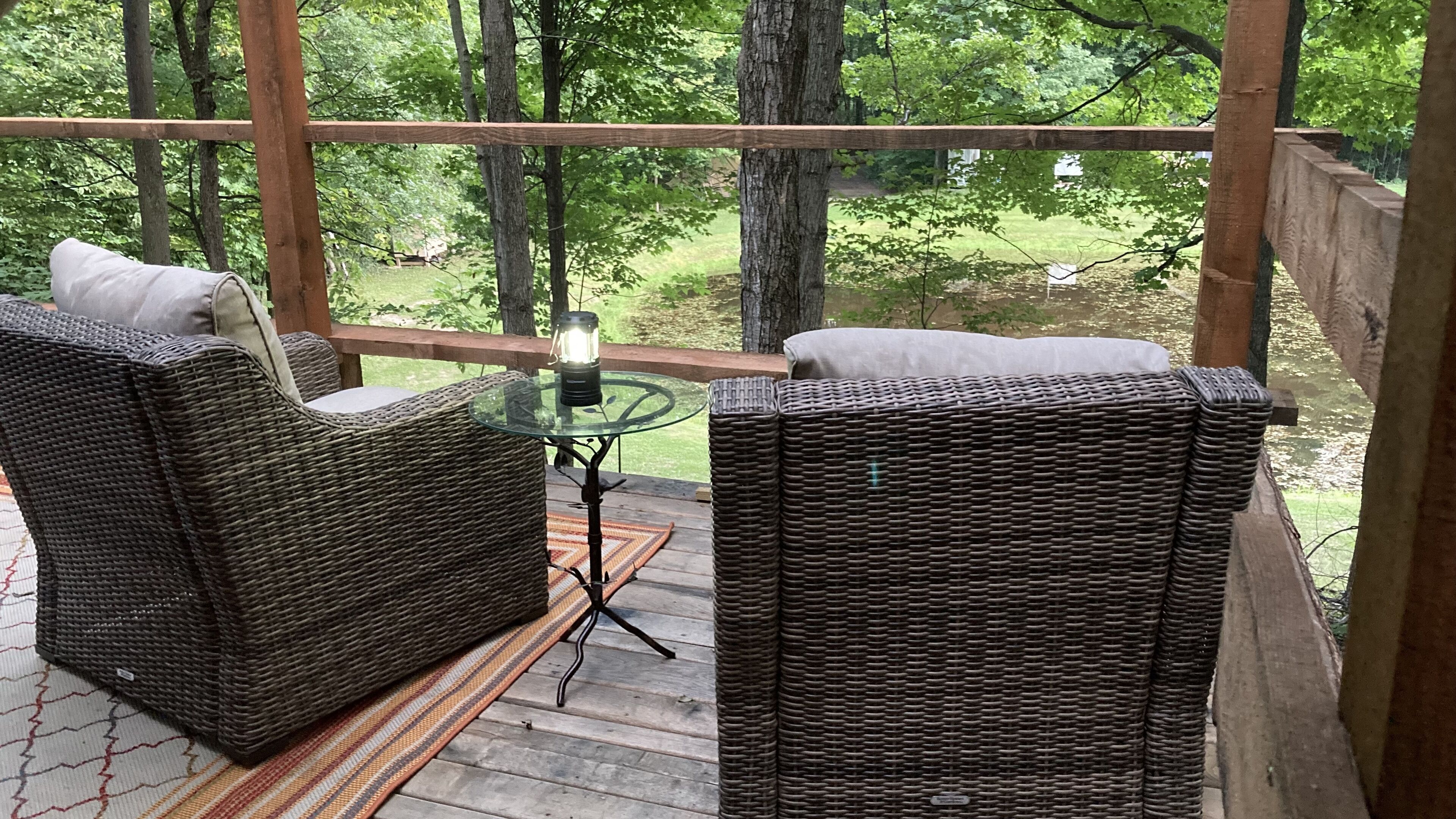 Enceinte de l’hébergement