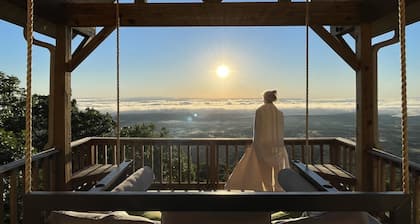 Mountaintop Retreat w/2 Decks & Breathtaking Views- Steps from Mt. Nebo Trails!