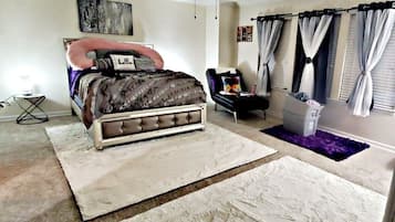 4 bedrooms, iron/ironing board, free WiFi, bed sheets