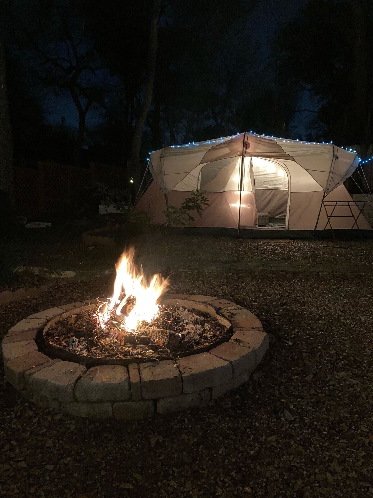 Photo 16 of Private Austin Oasis, sleeps 10+, 4 Rooms, Game, Campfire, Playscape, Pool, Tent